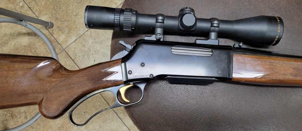 Browning BLR 22-250 Lever Action Rifle W/Mag/Bausch&Lomb Scope-img-4