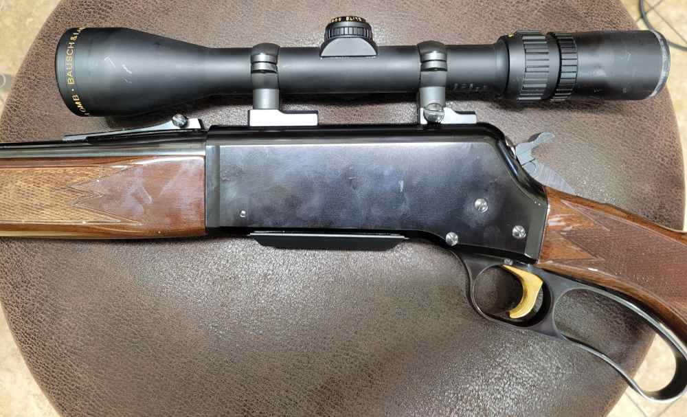 Browning BLR 22-250 Lever Action Rifle W/Mag/Bausch&Lomb Scope-img-1
