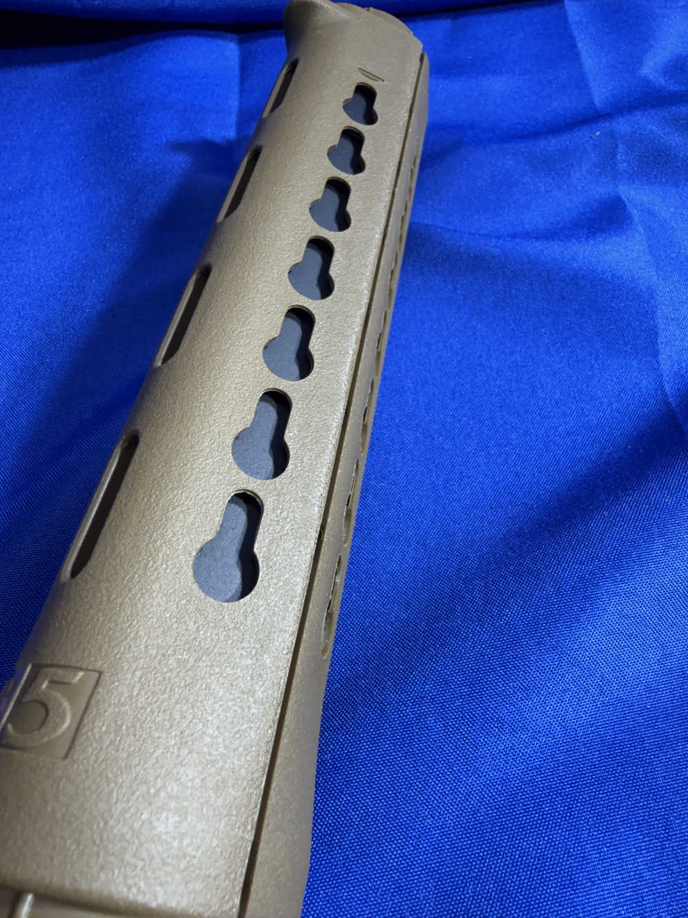B5 Systems AR-15 Key Mod Mid Length 8.61” Coyote Brown Handguard-img-2