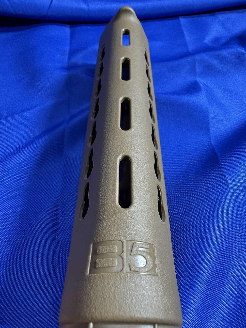 B5 Systems AR-15 Key Mod Mid Length 8.61” Coyote Brown Handguard-img-1