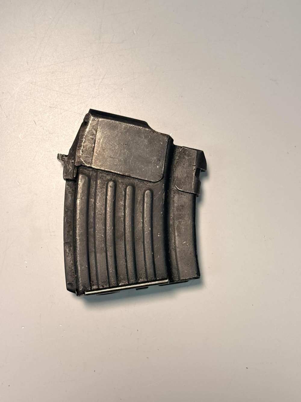 AKM-Romanian Factory- Magazine-7.62x39mm-Single Stack-5rd-Steel-Matte Finis-img-2