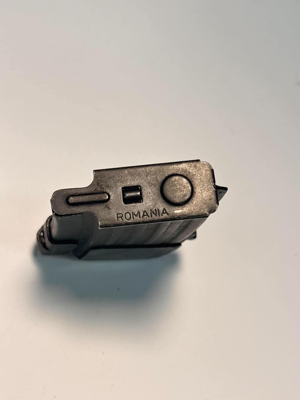 AKM-Romanian Factory- Magazine-7.62x39mm-Single Stack-5rd-Steel-Matte Finis-img-1