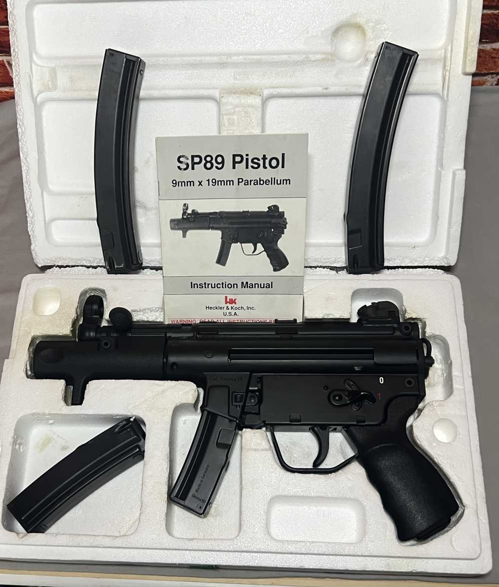 HK SP89 9mm 1990 KA West German Heckler & Koch SP5 SP5K SP5L CA PPT OK -img-0