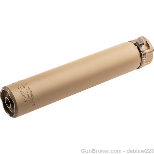 Surefire SOCOM762-Ti2-DE FDE 762 Suppressor Silencer Layaway Option-img-0