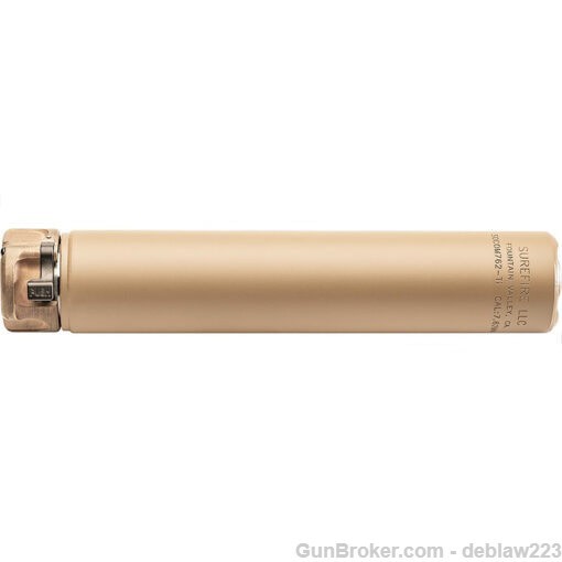 Surefire SOCOM762-Ti2-DE FDE 762 Suppressor Silencer Layaway Option-img-2