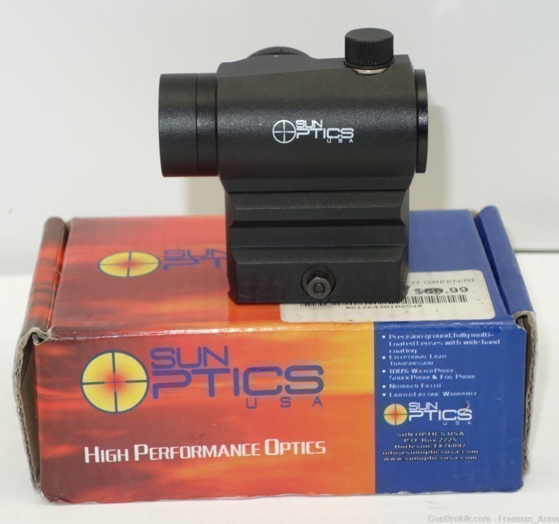 Sun Optics Micro Dot RED/Green-NEW IN BOX-img-0