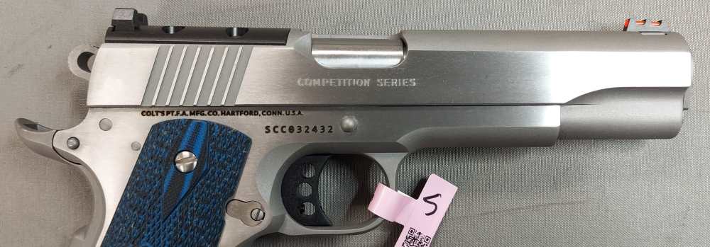 Colt 1911 Competition Optics Ready Pistol 45 ACP 5" 8 Rounds O1070CCS-OR-img-4