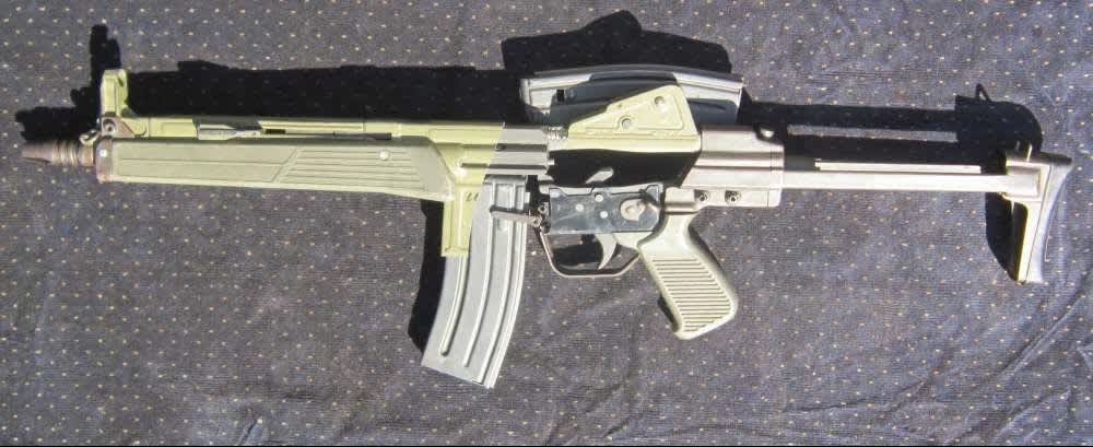 Spanish CETME LC 5.56 Parts Kit with Intact Barrel and Collapsible Stock-img-9