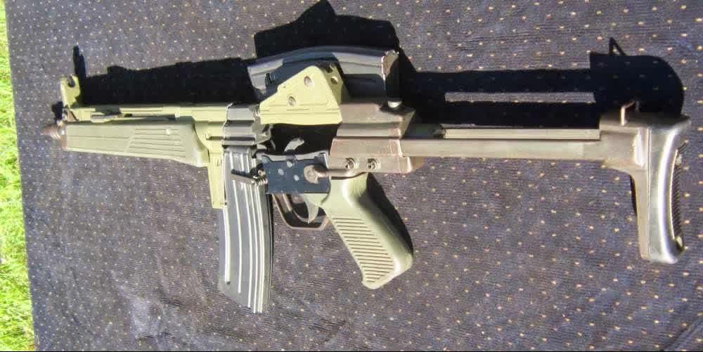 Spanish CETME LC 5.56 Parts Kit with Intact Barrel and Collapsible Stock-img-7