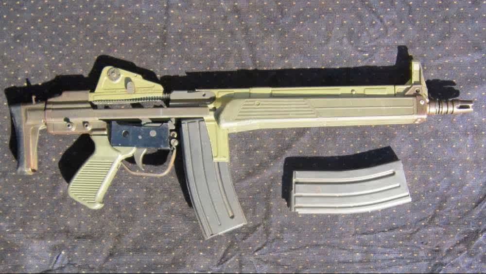 Spanish CETME LC 5.56 Parts Kit with Intact Barrel and Collapsible Stock-img-0