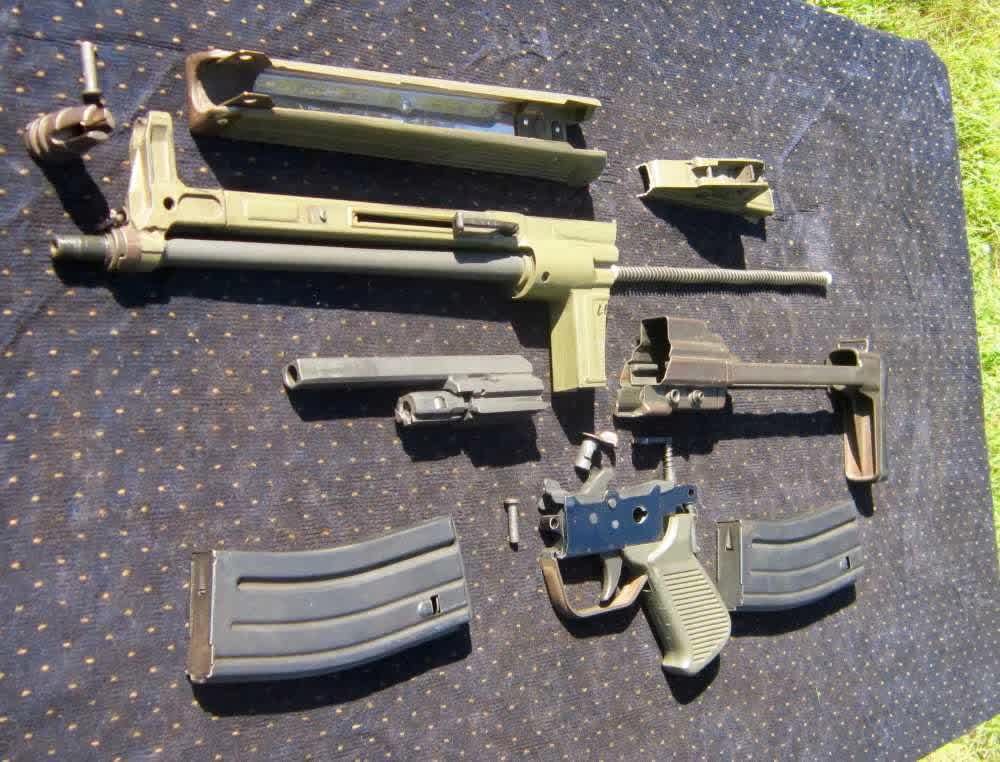 Spanish CETME LC 5.56 Parts Kit with Intact Barrel and Collapsible Stock-img-5