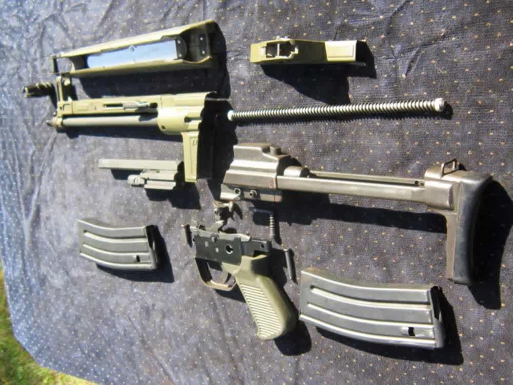 Spanish CETME LC 5.56 Parts Kit with Intact Barrel and Collapsible Stock-img-11