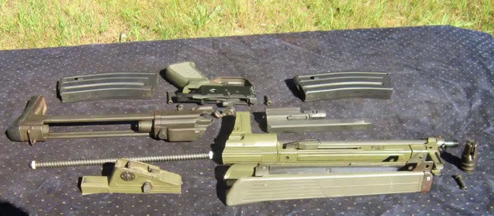 Spanish CETME LC 5.56 Parts Kit with Intact Barrel and Collapsible Stock-img-8