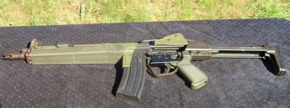 Spanish CETME LC 5.56 Parts Kit with Intact Barrel and Collapsible Stock-img-3