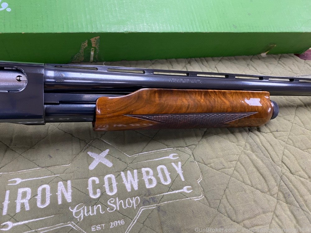 Rare & Desired Remington 870 SC Skeet AA Wood In Green Box w/Papers -img-9