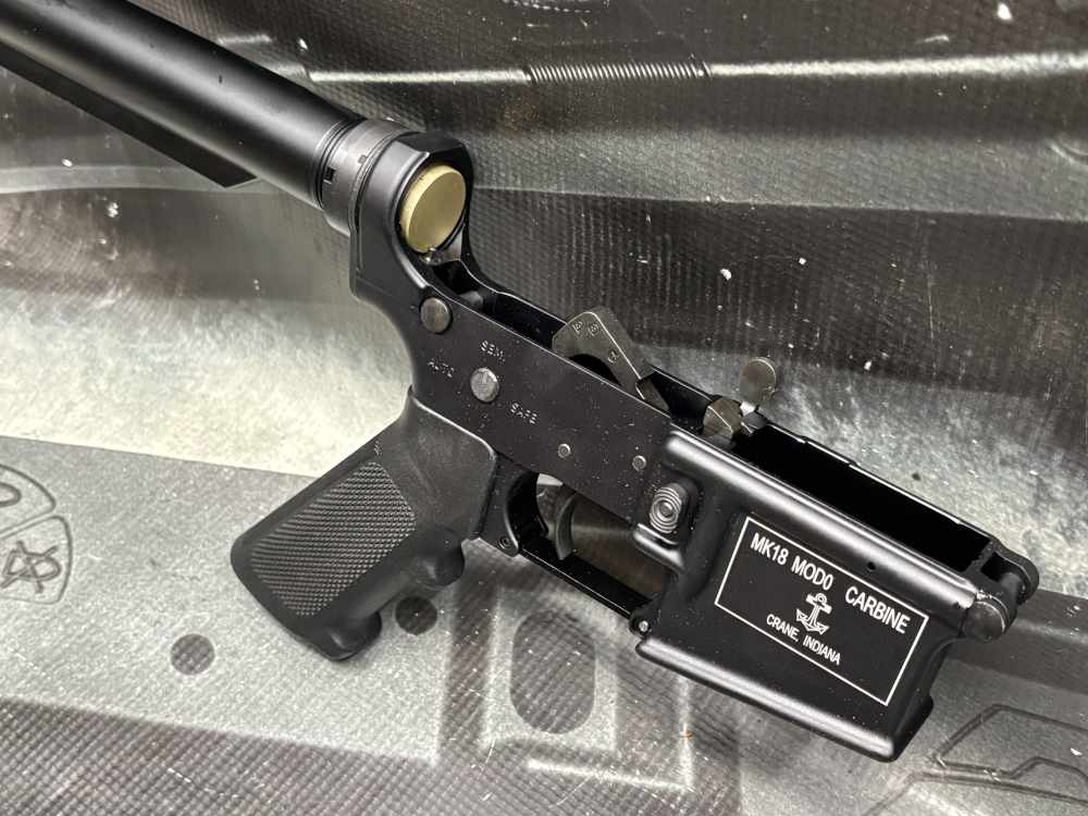 Colt FN M4A1 retro clone lower Govt Property GWOT MK18 MOD0 FRT option-img-9