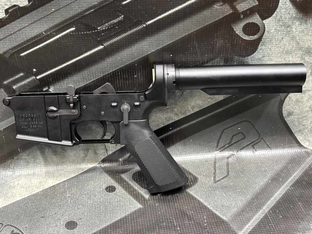 Colt FN M4A1 retro clone lower Govt Property GWOT MK18 MOD0 FRT option-img-1