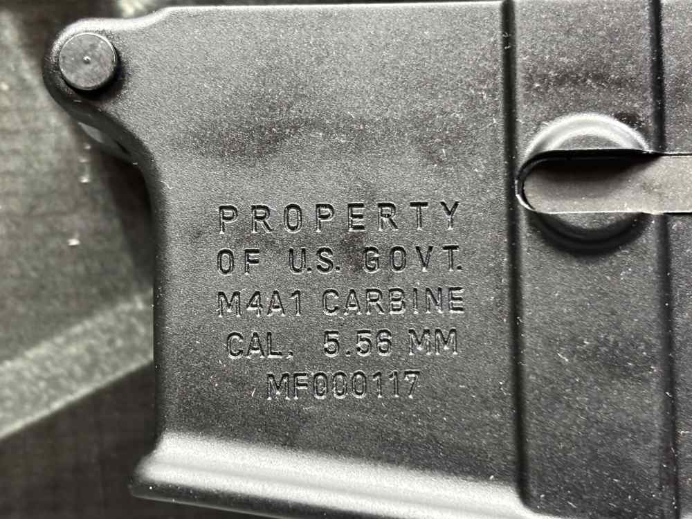 Colt FN M4A1 retro clone lower Govt Property GWOT MK18 MOD0 FRT option-img-3