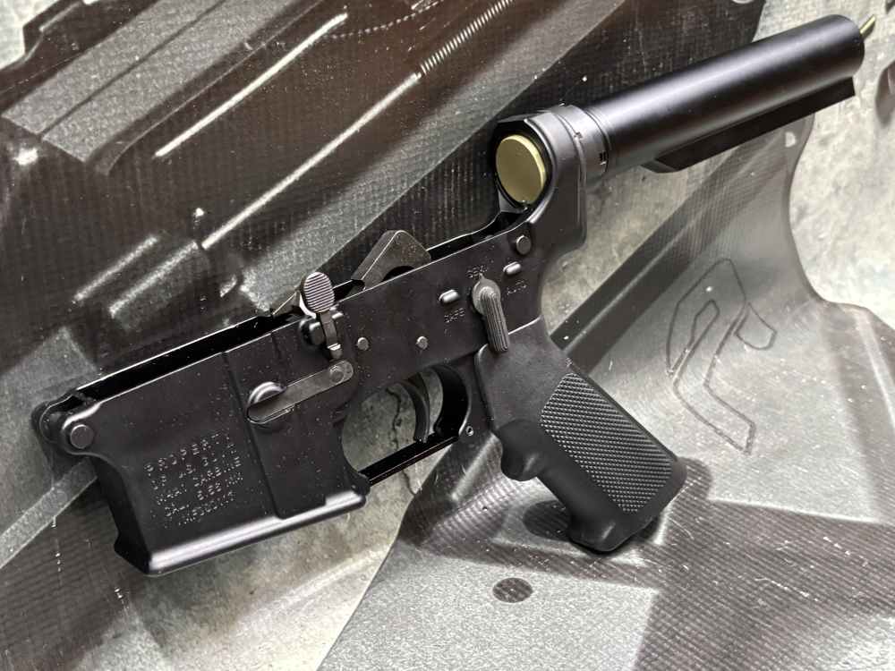 Colt FN M4A1 retro clone lower Govt Property GWOT MK18 MOD0 FRT option-img-8