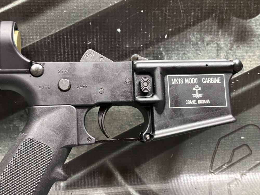 Colt FN M4A1 retro clone lower Govt Property GWOT MK18 MOD0 FRT option-img-5