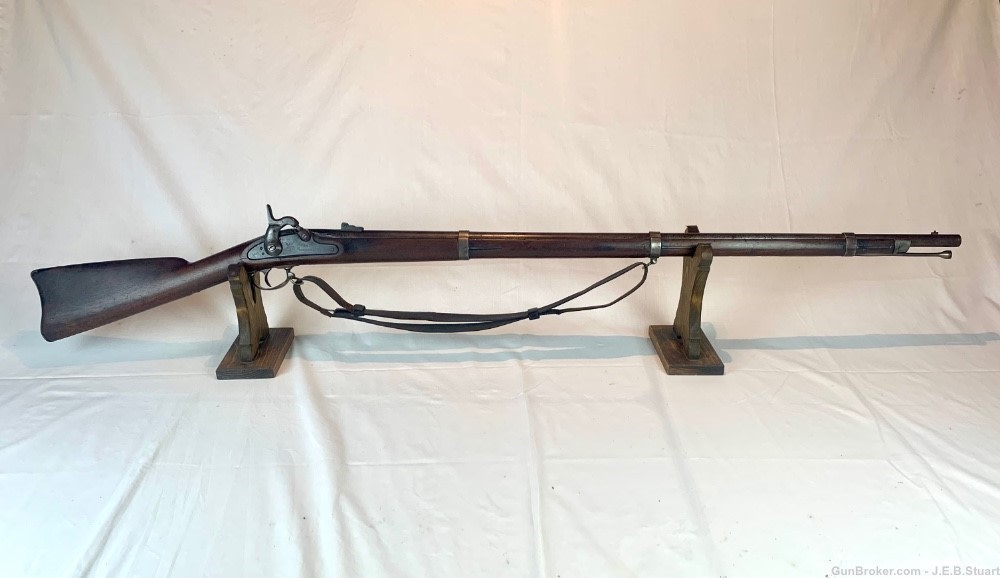 Norwich Model 1861 Rifle-Musket w/Sling and New Jersey Markings-img-0