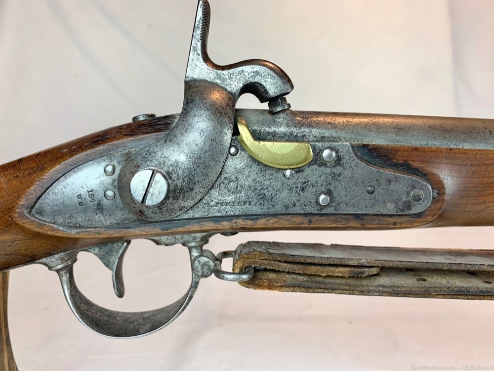 U.S. Model 1840 Pomeroy Conversion Rifled Musket w/Sling -img-1
