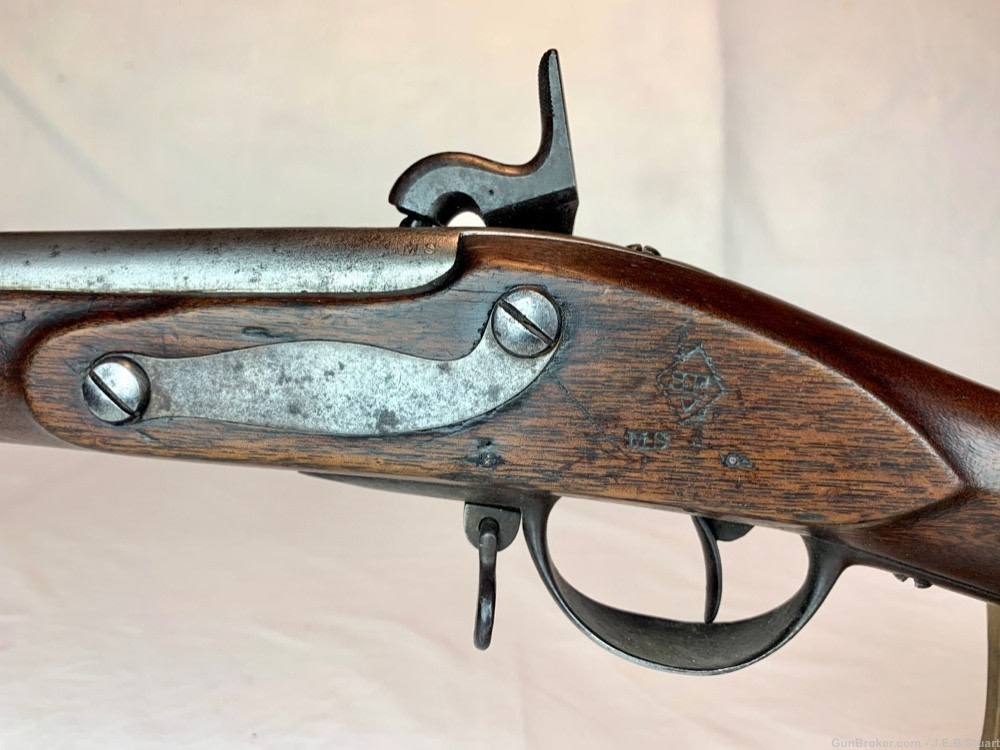 Massachusettes Contract Model 1812 Whitney Conversion Musket-img-19