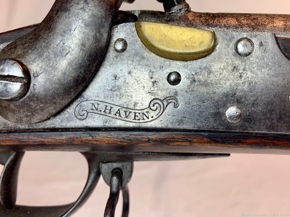 Massachusettes Contract Model 1812 Whitney Conversion Musket-img-2