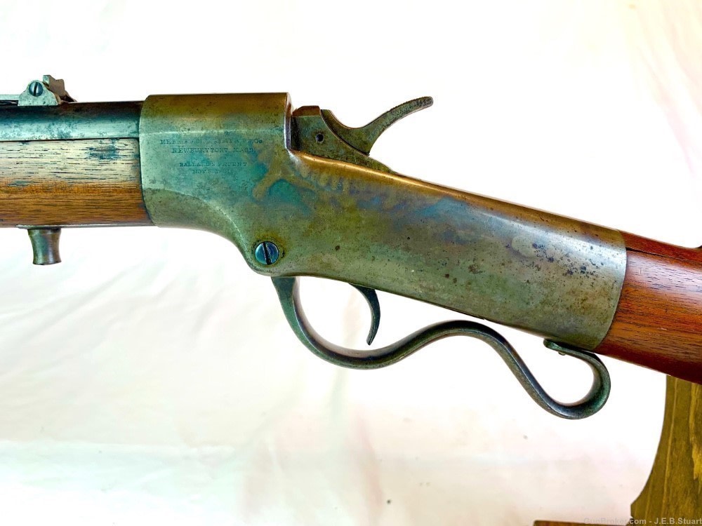 Rare Merrimack  Arms & Mfg. Co. Dual Ignition Ballard Carbine-img-25