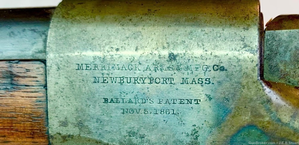 Rare Merrimack  Arms & Mfg. Co. Dual Ignition Ballard Carbine-img-29