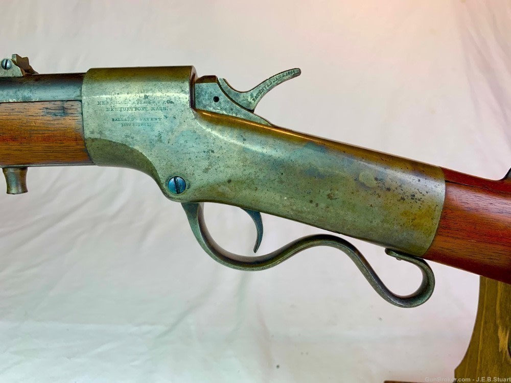 Rare Merrimack  Arms & Mfg. Co. Dual Ignition Ballard Carbine-img-26