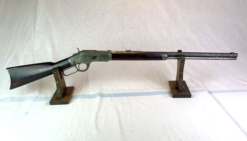 Antique Winchester Third Model 1873 Rifle 32 WCF-img-0