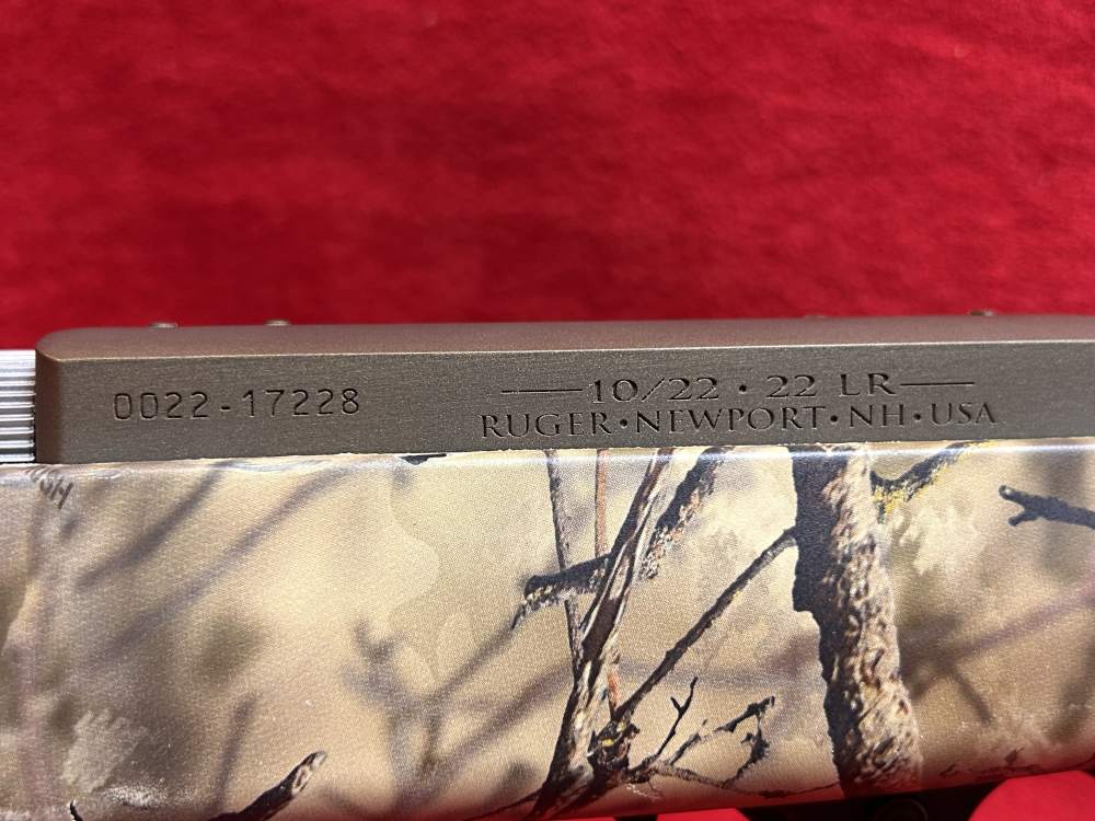 Ruger 10/22 Takedown Go Wild Camo Bronze 18.5” Barrel Talo Exclusive Disc.-img-6