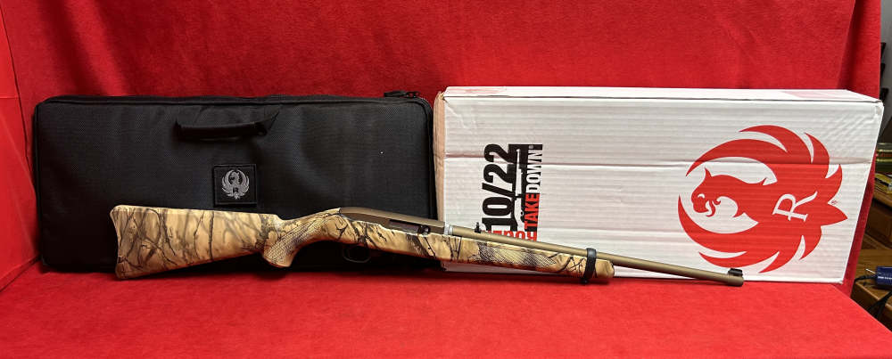 Ruger 10/22 Takedown Go Wild Camo Bronze 18.5” Barrel Talo Exclusive Disc.-img-16