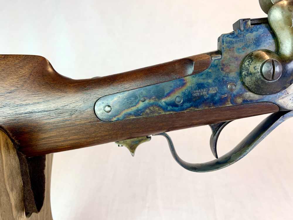 Beautiful Sharps New Model 1859 Rifle w/Rare Saber Bayonet Lug-img-12