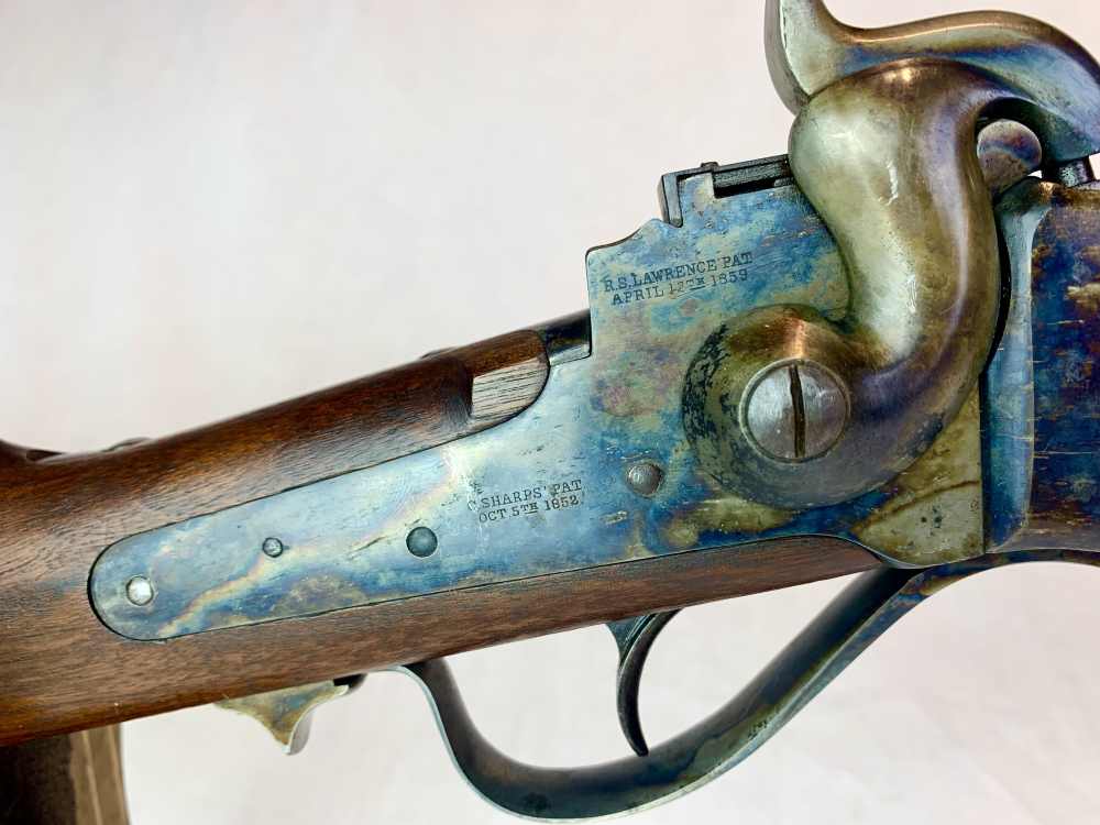 Beautiful Sharps New Model 1859 Rifle w/Rare Saber Bayonet Lug-img-3