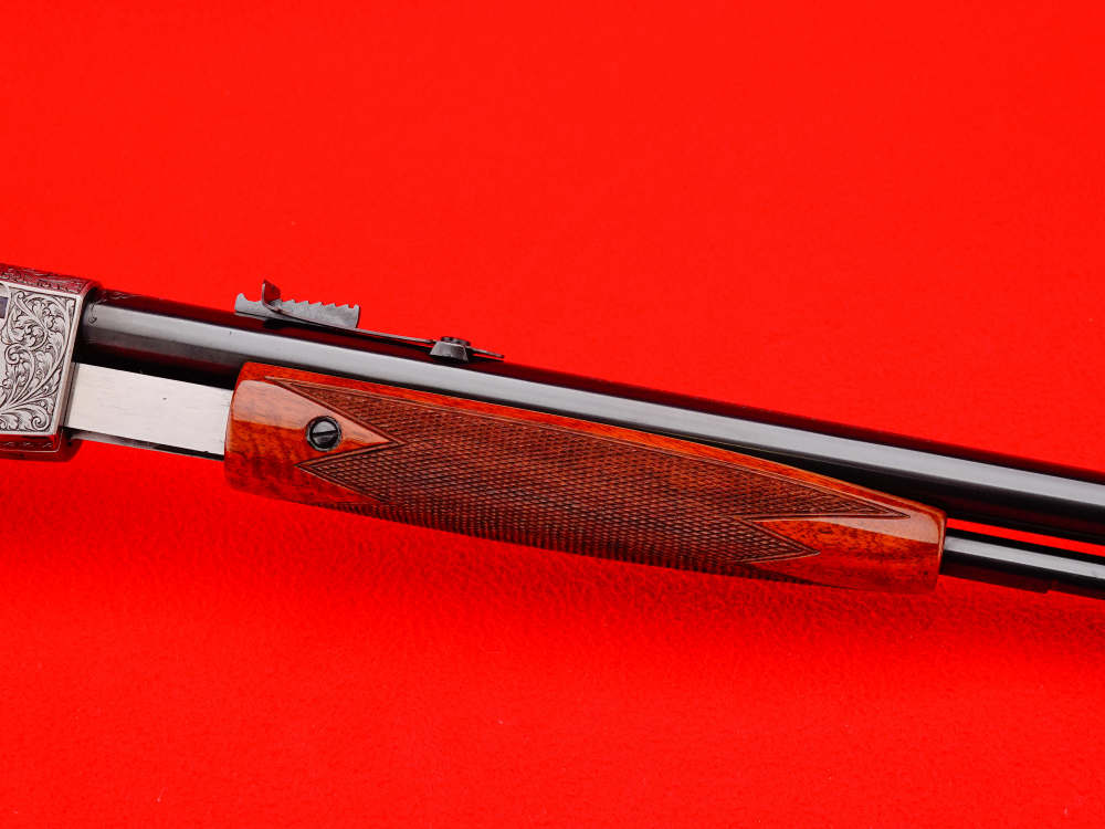 ANGELO BEE SIGNED 1953 Belgian FN Browning Trombone .22 LR MASTER ENGRAVED-img-20