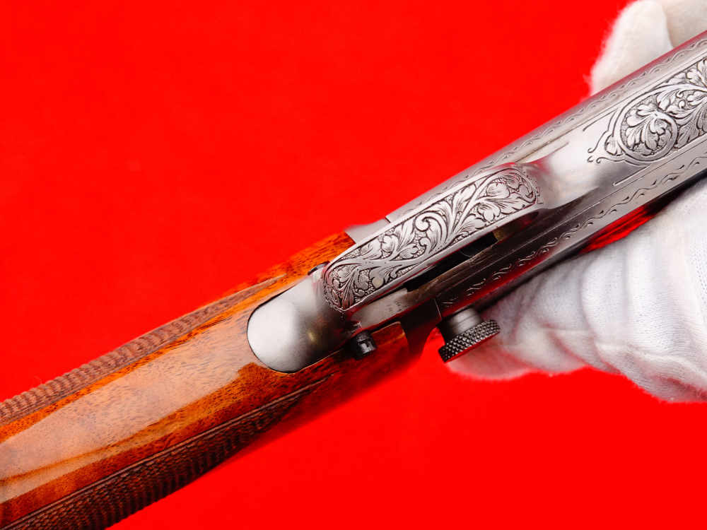 ANGELO BEE SIGNED 1953 Belgian FN Browning Trombone .22 LR MASTER ENGRAVED-img-47