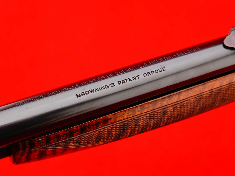 ANGELO BEE SIGNED 1953 Belgian FN Browning Trombone .22 LR MASTER ENGRAVED-img-27