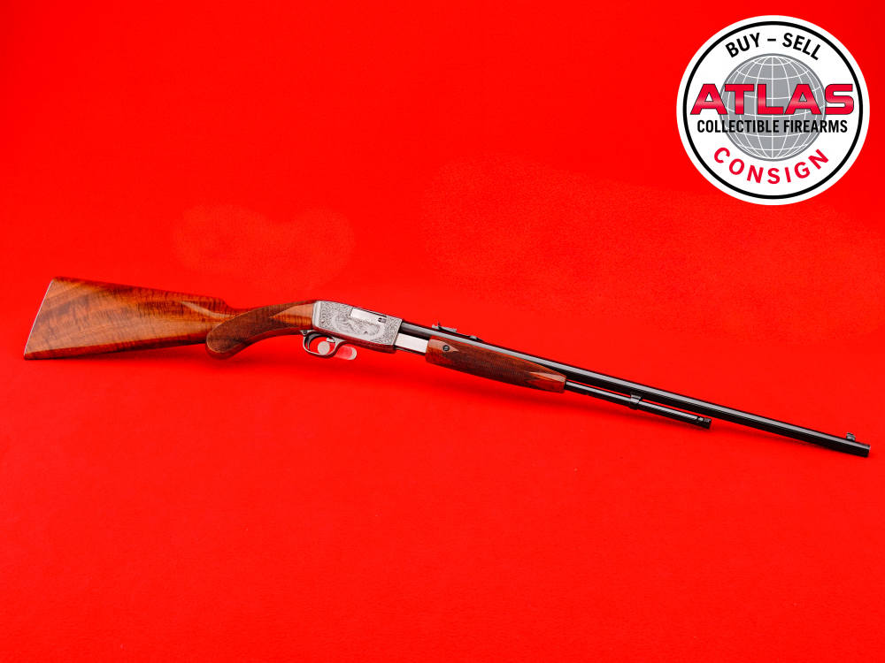 ANGELO BEE SIGNED 1953 Belgian FN Browning Trombone .22 LR MASTER ENGRAVED-img-17