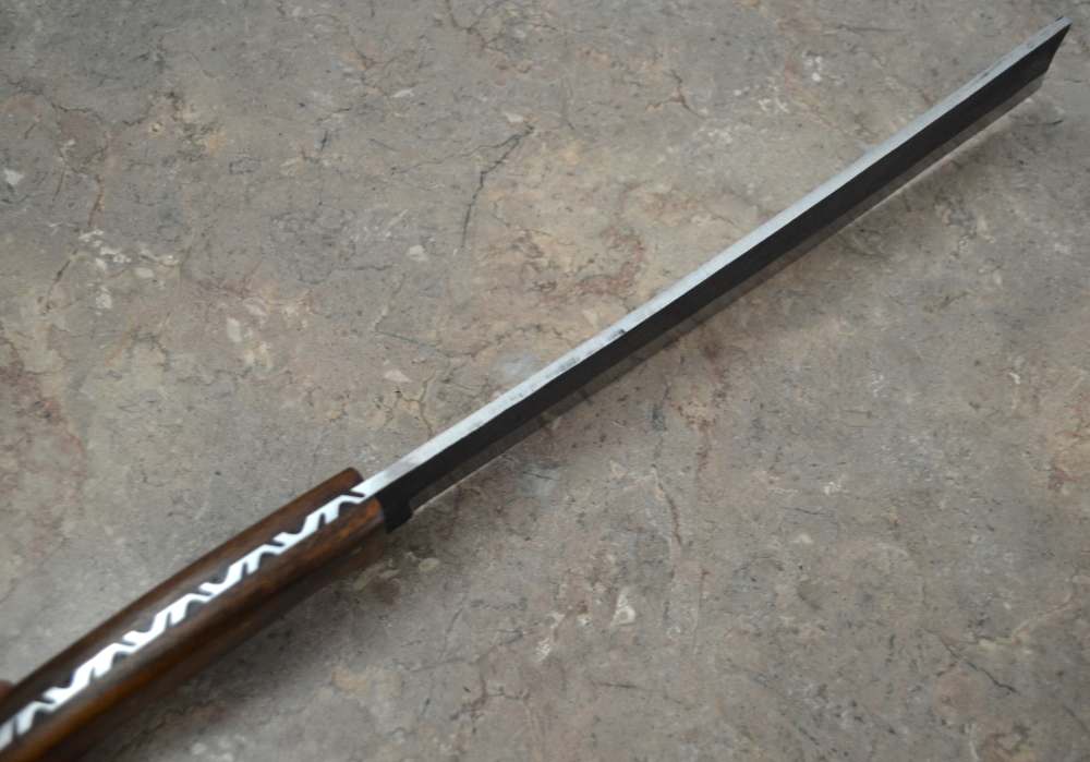 Custom Made Rail Track Forged Viking Machete Knife (SR 17)-img-7