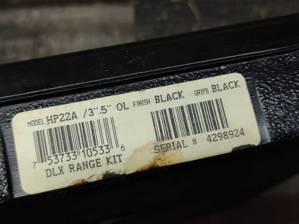 GREAT COND Phoenix Arms HP22A Deluxe Range Kit with 3"& 5" Brls & 2 Mags NR-img-4