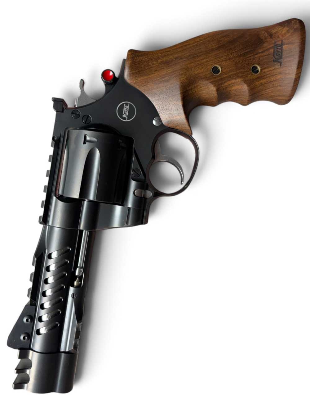 KORTH NXR 4” 44 MAG NIGHTHAWK IMPORT REVOLVER WITH FACTORY Compensator -img-0