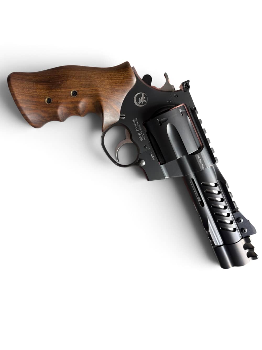 KORTH NXR 4” 44 MAG NIGHTHAWK IMPORT REVOLVER WITH FACTORY Compensator -img-1