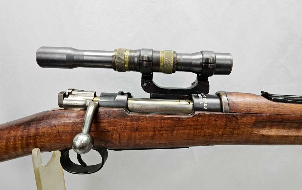 TIGER STRIPED Swedish m/41 SNIPER RIFLE m41 6.5x55 AGA Scope, CLEAR OPTICS!-img-1