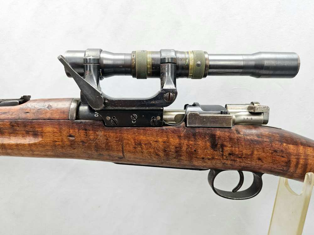 TIGER STRIPED Swedish m/41 SNIPER RIFLE m41 6.5x55 AGA Scope, CLEAR OPTICS!-img-18