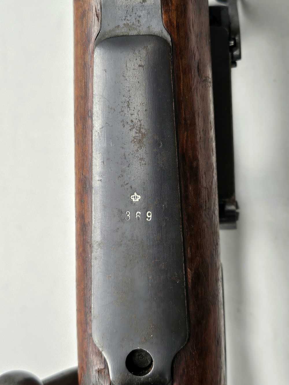 TIGER STRIPED Swedish m/41 SNIPER RIFLE m41 6.5x55 AGA Scope, CLEAR OPTICS!-img-36