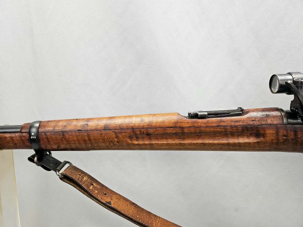 TIGER STRIPED Swedish m/41 SNIPER RIFLE m41 6.5x55 AGA Scope, CLEAR OPTICS!-img-20
