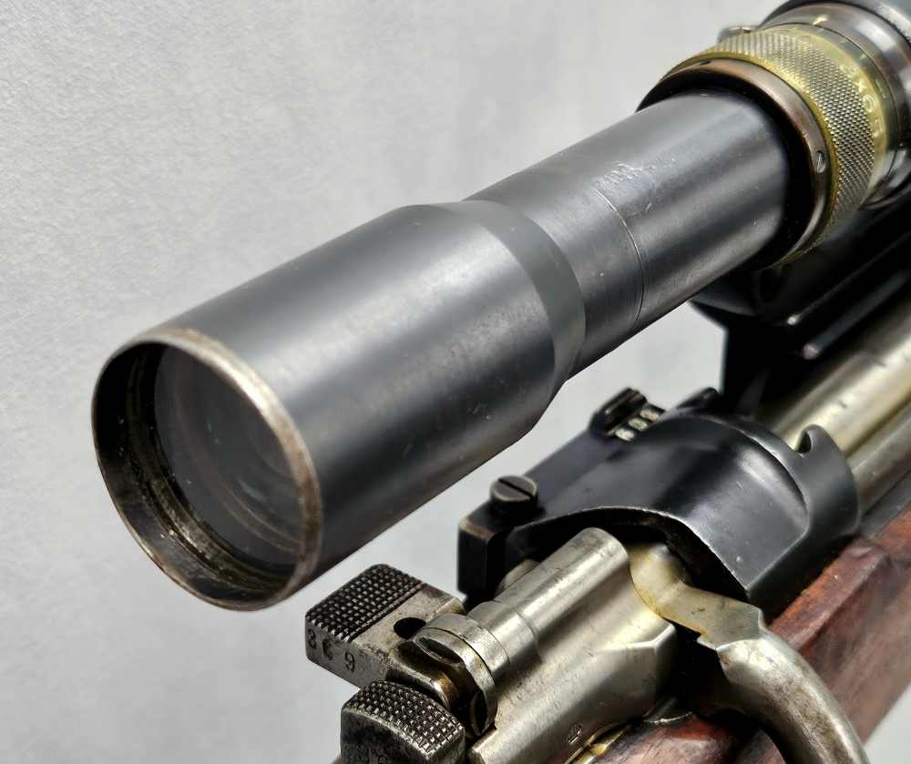 TIGER STRIPED Swedish m/41 SNIPER RIFLE m41 6.5x55 AGA Scope, CLEAR OPTICS!-img-12