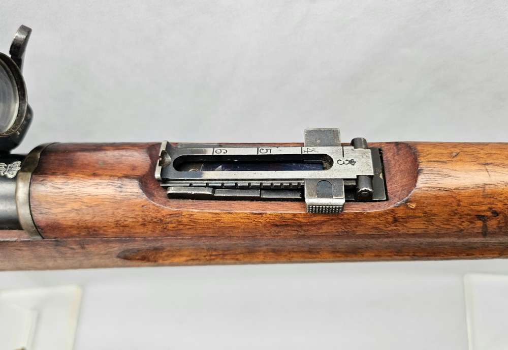 TIGER STRIPED Swedish m/41 SNIPER RIFLE m41 6.5x55 AGA Scope, CLEAR OPTICS!-img-15